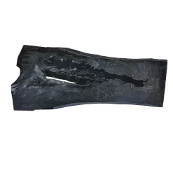 Tavolo da pranzo Dolmen nero*ROU Materiaal New