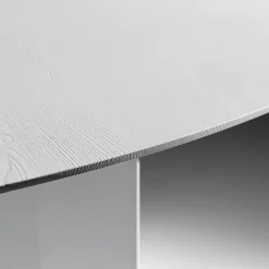 Tavolo da pranzo ellittico bianco Praia*Albedo Best