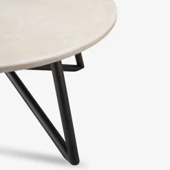 Tavolo da pranzo esterno in travertino beige Uni 150*Veltha Outdoor Stone Design Outlet