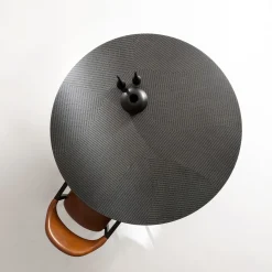 Tavolo da Pranzo Feel Rotondo in Legno Tinto Nero*Laura Meroni New