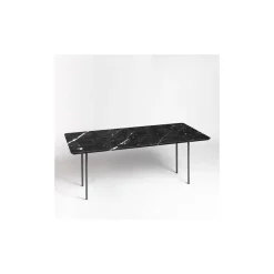Tavolo da pranzo Giglio Black Marquinia*La Sartoria del Marmo by Lombardi Marmi Discount