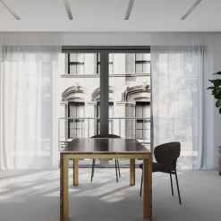 Tavolo da pranzo Ilan in marmo marrone sahara di Paolo Ciacci*L'Eccesso Best