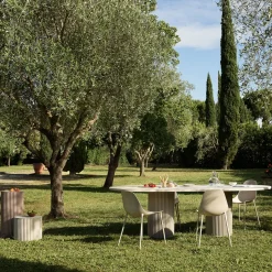 Tavolo Da Pranzo In Alluminio Corkcrete Beige*Opinion Ciatti Hot