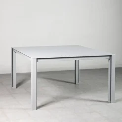 Tavolo da Pranzo in Legno Laccato Grigio Opaco*Paolo Pallucco Best