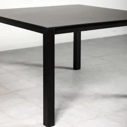 Tavolo da Pranzo in Legno Laccato Nero Opaco*Paolo Pallucco Best