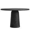 Tavolo da pranzo in marmo Marquinia Nero Nissa di Ivan Colominas*MMairo Hot