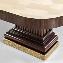 Tavolo da pranzo in palissandro e mogano*Provasi Clearance