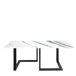 Tavolo da pranzo Loreto Carrara*La Sartoria del Marmo by Lombardi Marmi Online