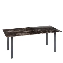 Tavolo da pranzo Montecristo Noir Saint Laurent*La Sartoria del Marmo by Lombardi Marmi