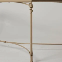 Tavolo da pranzo per esterni in ferro Lotus*DMG Fiesole Clearance