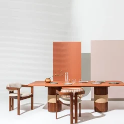 Tavolo da pranzo rettangolare grande per esterni Grissini in legno*Il Giardino di Legno Clearance