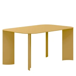 Tavolo da Pranzo Rettangolare Medio India in Metallo per Esterni*Marco Ripa Clearance