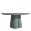 Tavolo da pranzo rotondo Fusto Ultra-Marine*Forma & Cemento Clearance
