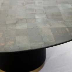 Tavolo da pranzo rotondo nero*BottegaNera Furniture