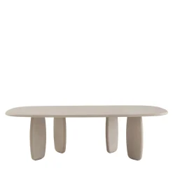 Tavolo da pranzo Soap laccato Marmorino Unico Malva*Morica Design Discount