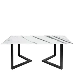 Tavolo da pranzo Sparviero Statuario Carrara*La Sartoria del Marmo by Lombardi Marmi Outlet