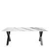 Tavolo da pranzo Xeno Bianco Carrara*La Sartoria del Marmo by Lombardi Marmi Sale