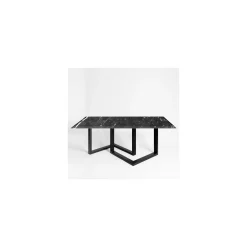 Tavolo da pranzo Zannone Nero Marquinia*La Sartoria del Marmo by Lombardi Marmi Outlet