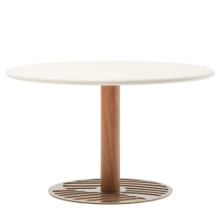 Tavolo da tè bianco sporco Ghaf di Lorenza Bozzoli*Jwana Hamdan Outlet