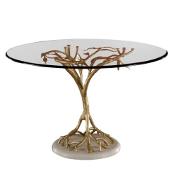Tavolo in vetro simile a un albero*Banci New