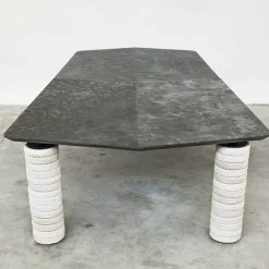 Tavolo Manta grigio e bianco*Doodesign New