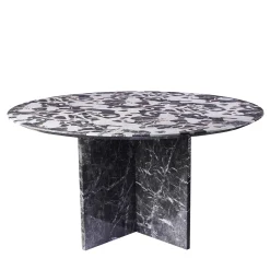 Tavolo nero marmorizzato*Del Savio 1910 Clearance