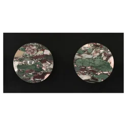 Tavolo nero rettangolare Pantheon di Maarten De Ceulaer*Budri Clearance