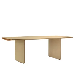 Tavolo rettangolare Aero in legno d'acero di Franco Poli*Morelato Discount