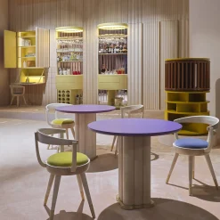 Tavolo rotondo Flo di Lorenza Bozzoli*Fratelli Boffi Best