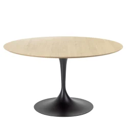 Tavolo rotondo Itavolo con piano in legno*Sitia