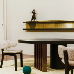 Tavolo rotondo Ozark di Dainelli Studio*Somaschini Best