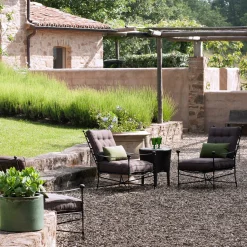 The Classic Brown Garden Armchair*B.B. for Reschio Clearance