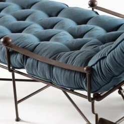 The Classic Garden Blue Chaise Longue*B.B. for Reschio Outlet