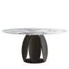 Tulipano Tavolo rotondo effetto marmo Trinity*Morica Design New