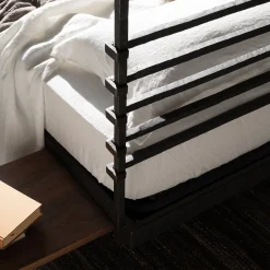 Velario Letto Matrimoniale con Baldacchino in Ferro Nero di Giuseppe Arezzi*Lispi Hot