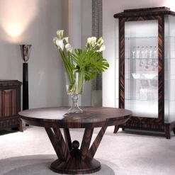 Vetrina a 1 porta in ebano*Annibale Colombo Clearance