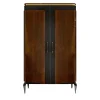 Victor, mobile bar a 2 porte di colore marrone*A.R. Arredamenti