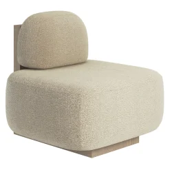 Yoshida Beige Bouclè Armchair*Secolo New