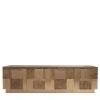 Zahara Sideboard in Acciaio Marrone Patchwork*Visionnaire Discount